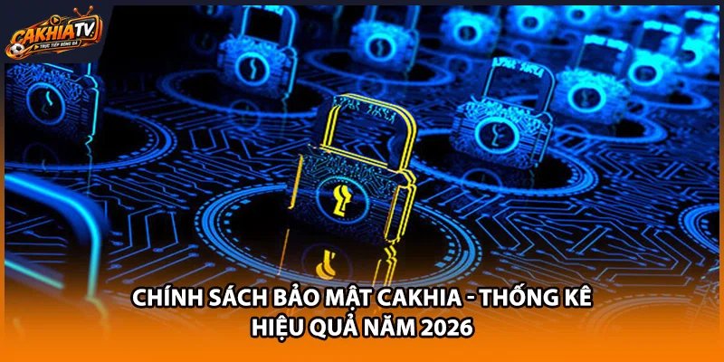 Chính Sách Bảo Mật Cakhia - Thống Kê Hiệu Quả Năm 2026