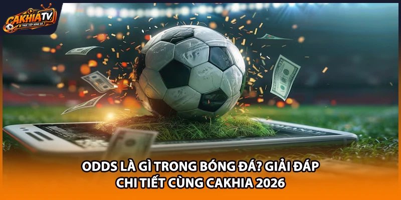 Odds Là Gì Trong Bóng Đá? Giải Đáp Chi Tiết Cùng Cakhia 2026